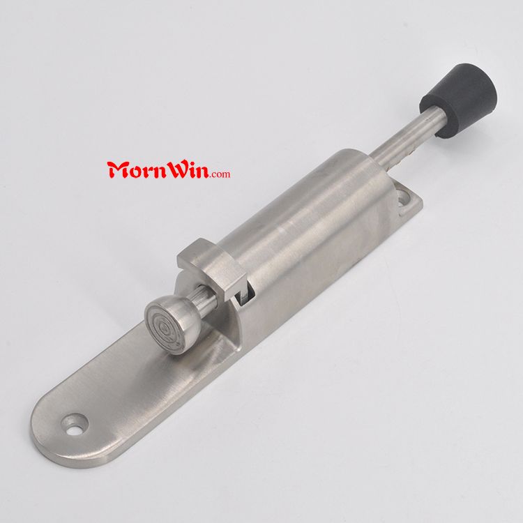 foot operated door stop stainless steel stopper stay spring loaded