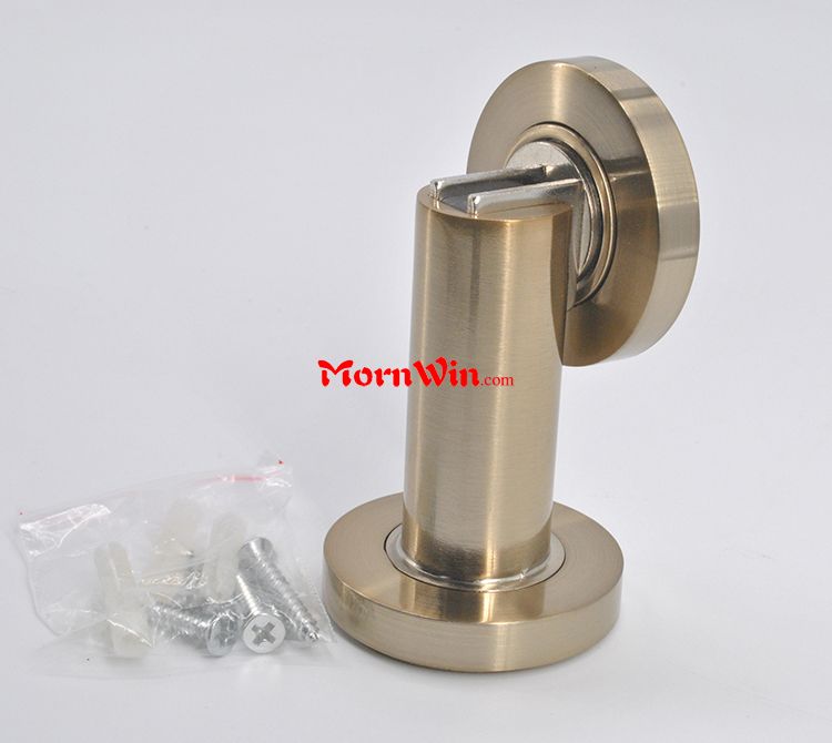 zinc alloy safety protection adjustable shower magnetic door stopper