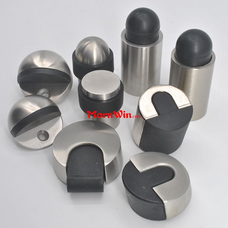 Wholesale hardware fitting wall mounted door stopper stainless steel