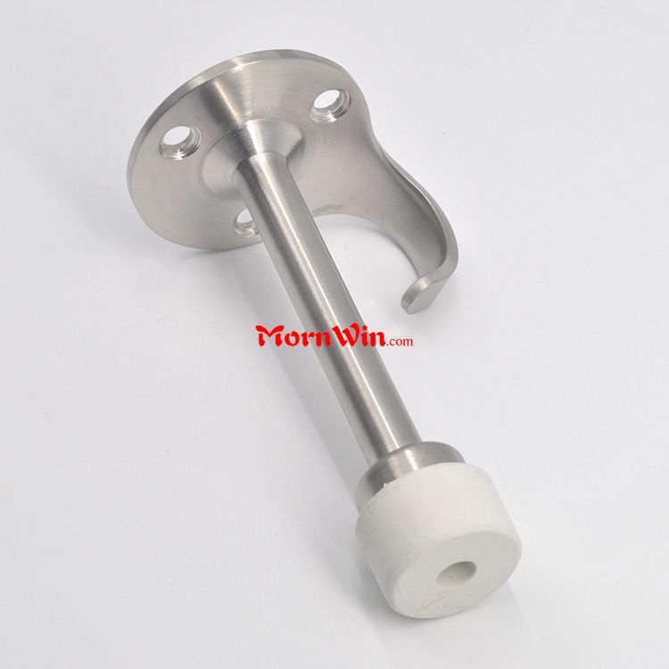 High Quality Door Stopper With Hook, hotel door mounted stainless steel 304 hook door stopper for coat