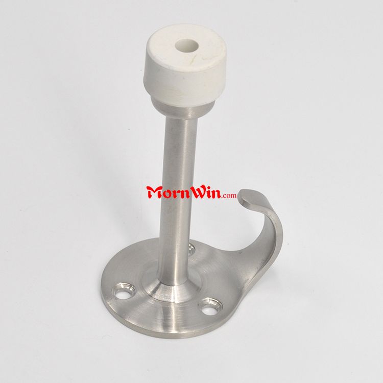 High Quality Door Stopper With Hook, hotel door mounted stainless steel 304 hook door stopper for coat