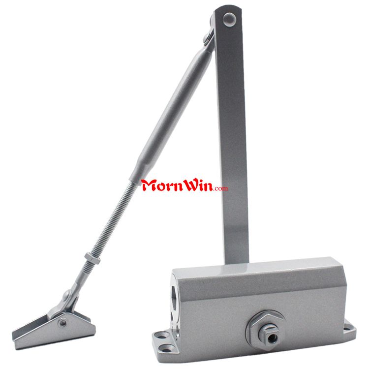 Silver Adjustable Fire Rated Hydraulic Commercial Entry Door Closer