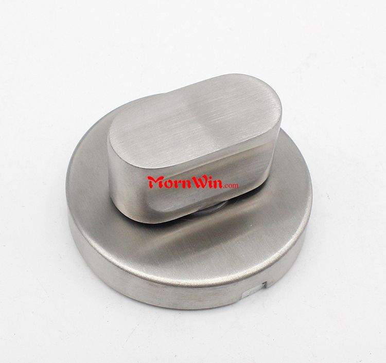 Stainless steel bathroom indicator thumb turn toilet door lock