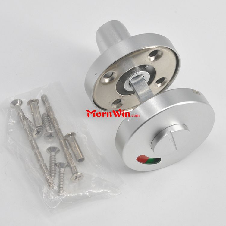 Aluminum Alloy Toilet partition door indicator lock