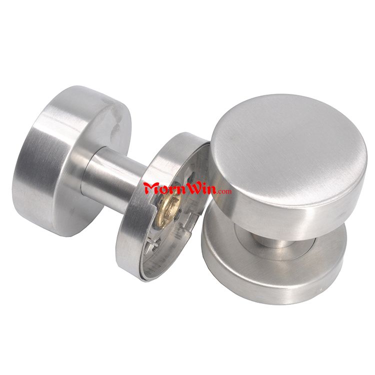 Stainless steel round door handle knob for kitchen door