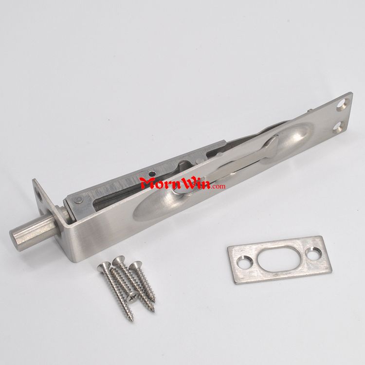 Stainless Steel 304 flush Bolt/Extend Flush Door Bolt/Adjustable bolt
