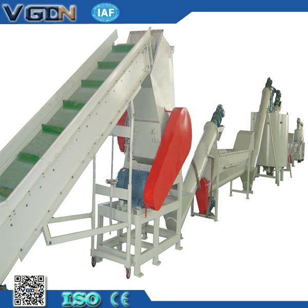 High quality plastic recycling machine