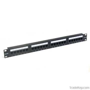 UTP 24 Ports Cat 5e Patch Panel