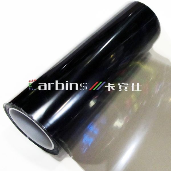 Car fog headlight sticker vinyl film, 0.3x10m car headlight color chang