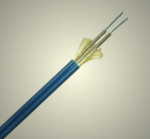 HHD 2 CORE 3.0MM SINGLEMODE 9/125 DUPLEX ZIPCORD STEET WIRE ARMORED CABLE FLEXIBLE TIGHT-BUFFERED  ARMORED CABLE