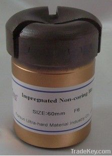 Impregnated diamond non coring bits