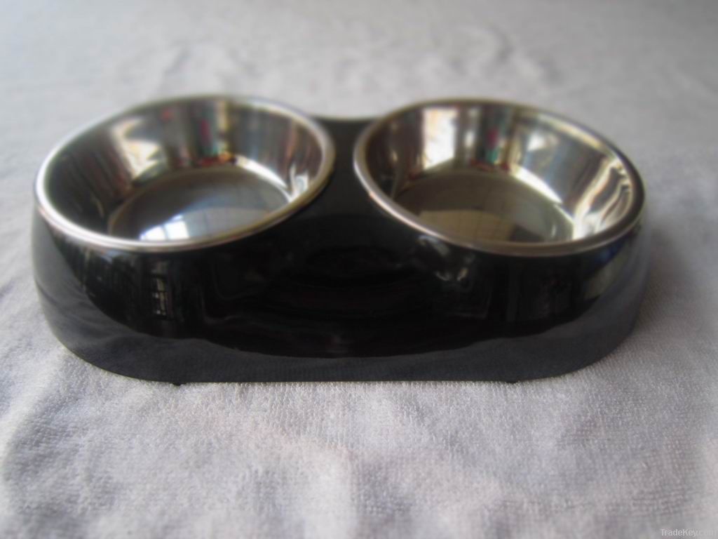 Dog Double Diner, Black