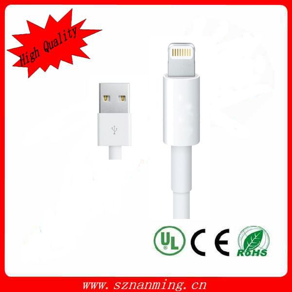usb to 8pin lightning cable for Iphone 5 