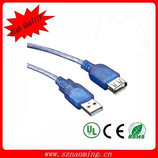 AM to AF extension usb cable with high quality super speed