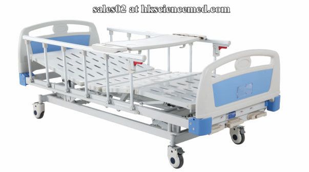 Manual Foldable Hospital Bed with Three Functions 