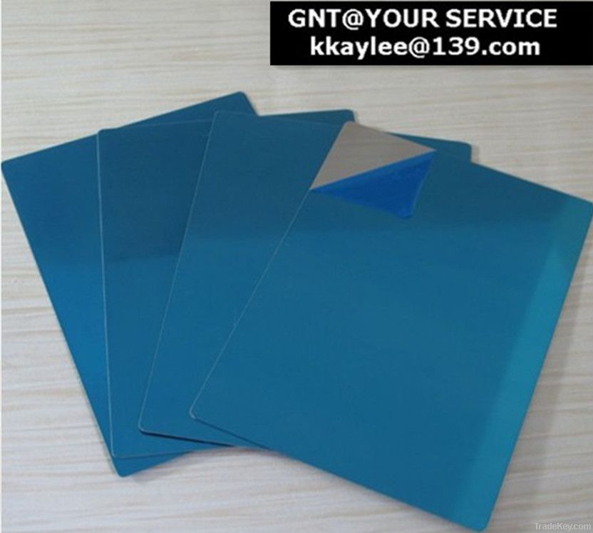 Laminated steel Plate for Laminating plastic Cards