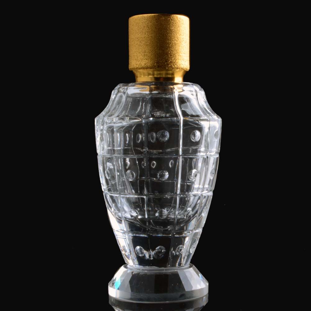 Unique Perfume Bottle with Gold Plastic Cap Manufacture