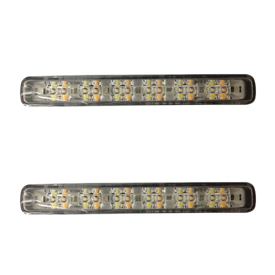 Yellow Turning Signal Daytime Running Lights