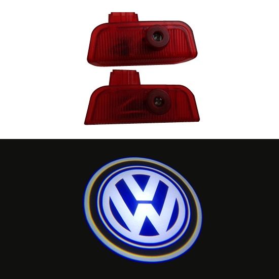 3D LED Projector Shadow lamp for VW Volkswagen Sagitar Magotan Phaeton