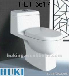 Bathroom Sanitary Ware Siphonic One-Piece Toilet