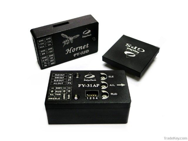 FY-41AP-A autopilot with OSD integrated, added Power mamager and Air speed sensor