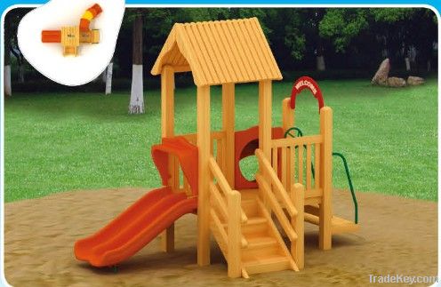 chidren wooden play equioment