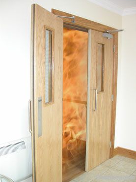 adhesive for fire rated door