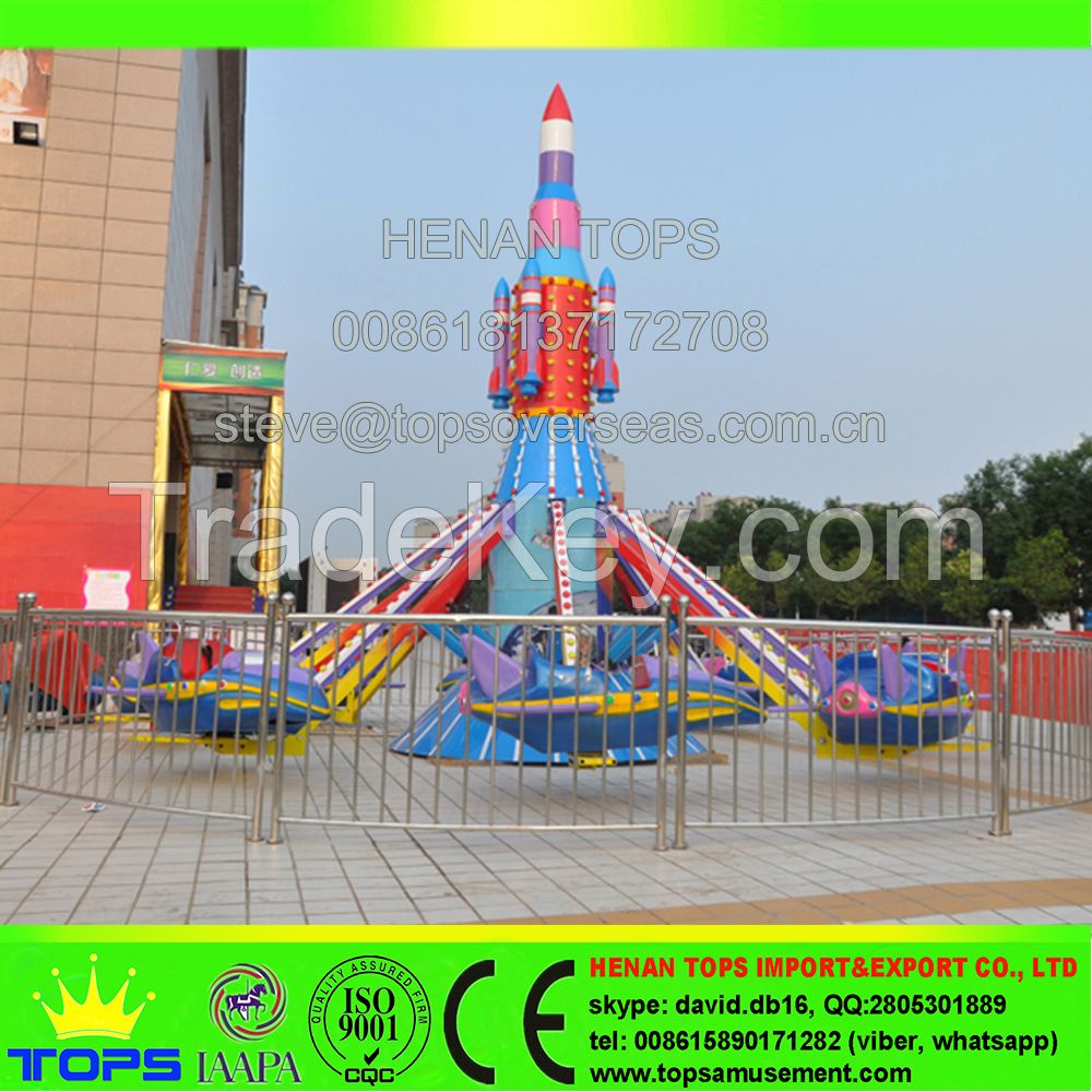 HENAN TOPS Carnival Self Control Plane Kid Ride Funfair For Plane Ride