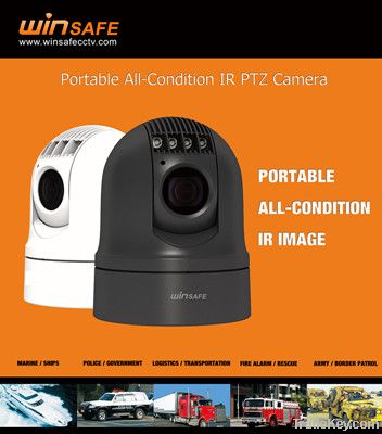 IR/White Rugged PTZ Camera