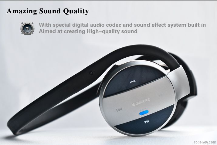 Sporty style Bluetooth headset BH-501 with SD card