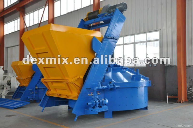 DEX MP2000 planetary construction concrete mixer