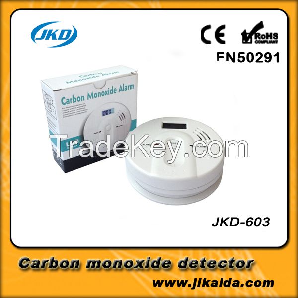 CE&amp;EN50291 LCD display carbon monoxide detector
