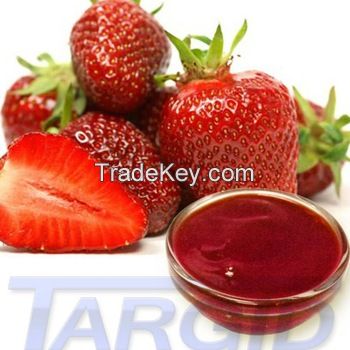 High quality fresh Aseptic Strawberry Puree, with and without seeds.