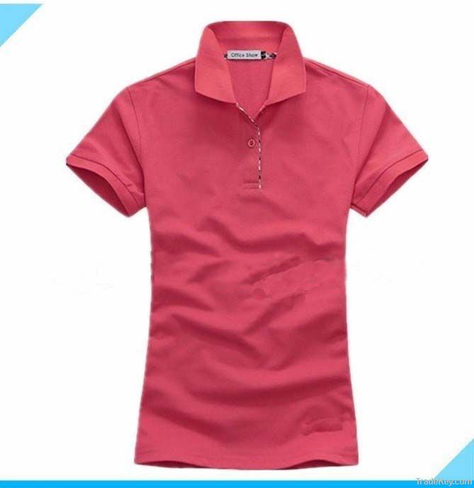 pure color hot sale polo shirt