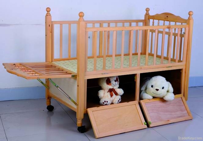 Wooden Baby Bed-MC428