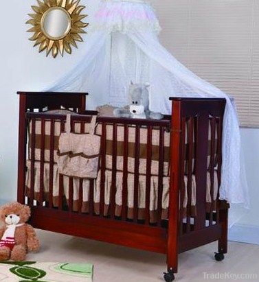 baby wooden bed