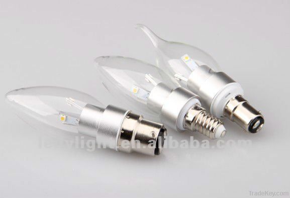 3W led candle bulb