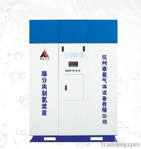 Membrane separation nitrogen generator device