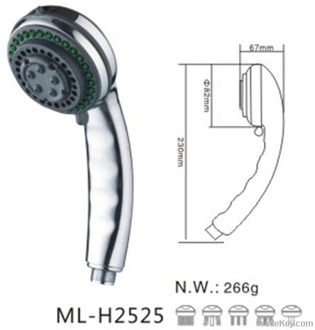 5 functions hand shower