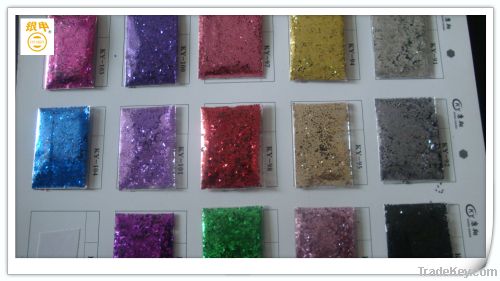 1/8-1/256 colorful metallic glitter powder high quality and competitiv