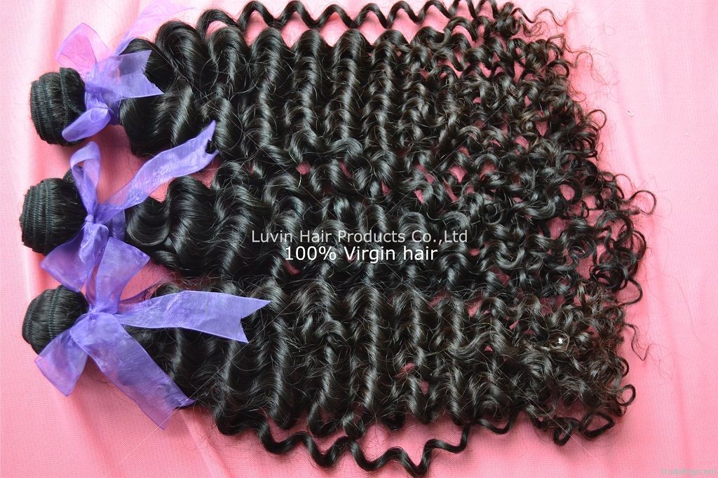 Malaysian curly hair deep wave 