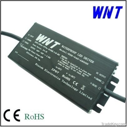 43W constant current waterproof led power supply