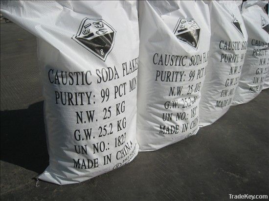 Caustic soda flakes 99%