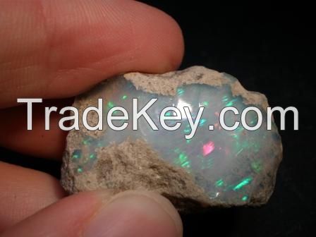 ethiopian wollo opal, fire opal, cristal opal, white gum opal