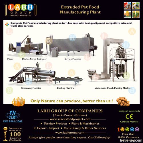 Pet food production line