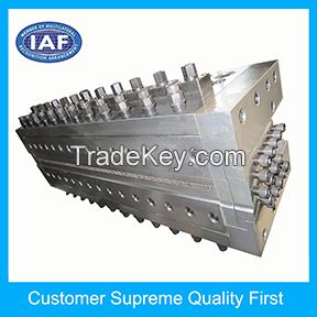 Supply PP adjustable hollow grid plate extrusion plastic molding