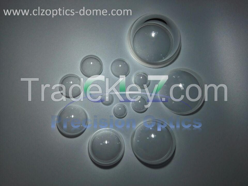 Optical Domes, Dome Lens, Custom Dome, Fused Silica Dome Lens