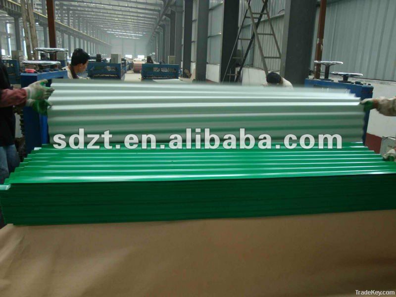 Colored Corrugated roofing sheet