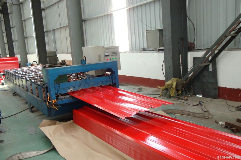 Colored Corrugated roofing sheet