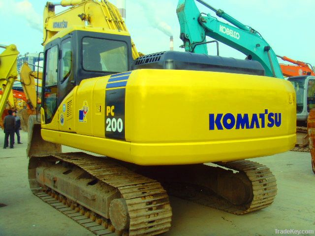 Sell used komatsu PC200-7 excavator